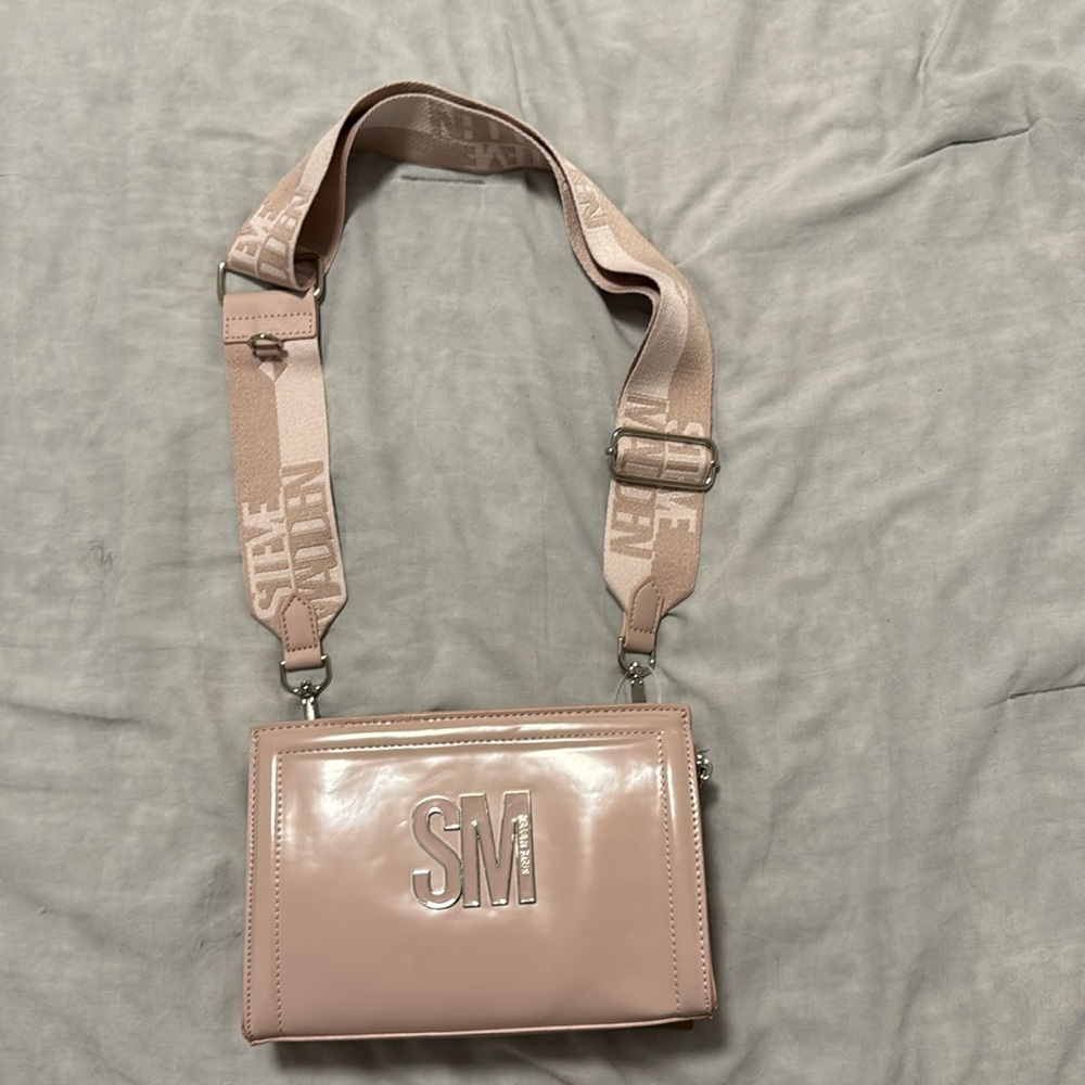 Steve Madden pink shoulder bag